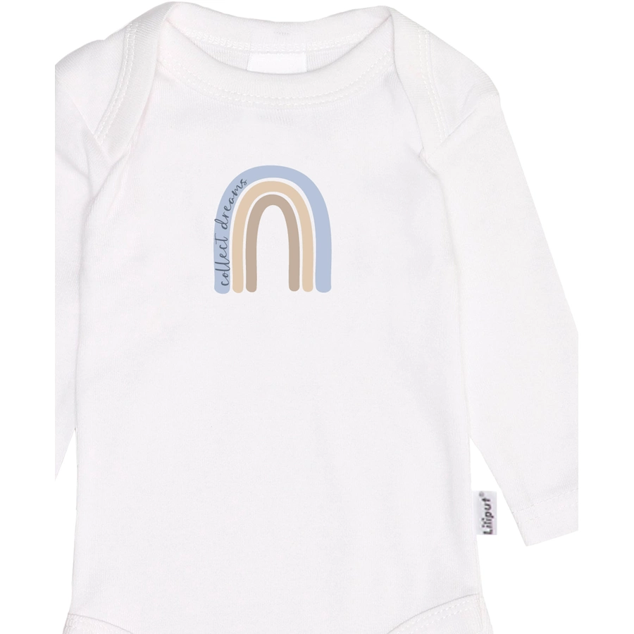 Liliput Baby-Geschenkset Regenbogen weiss-grau