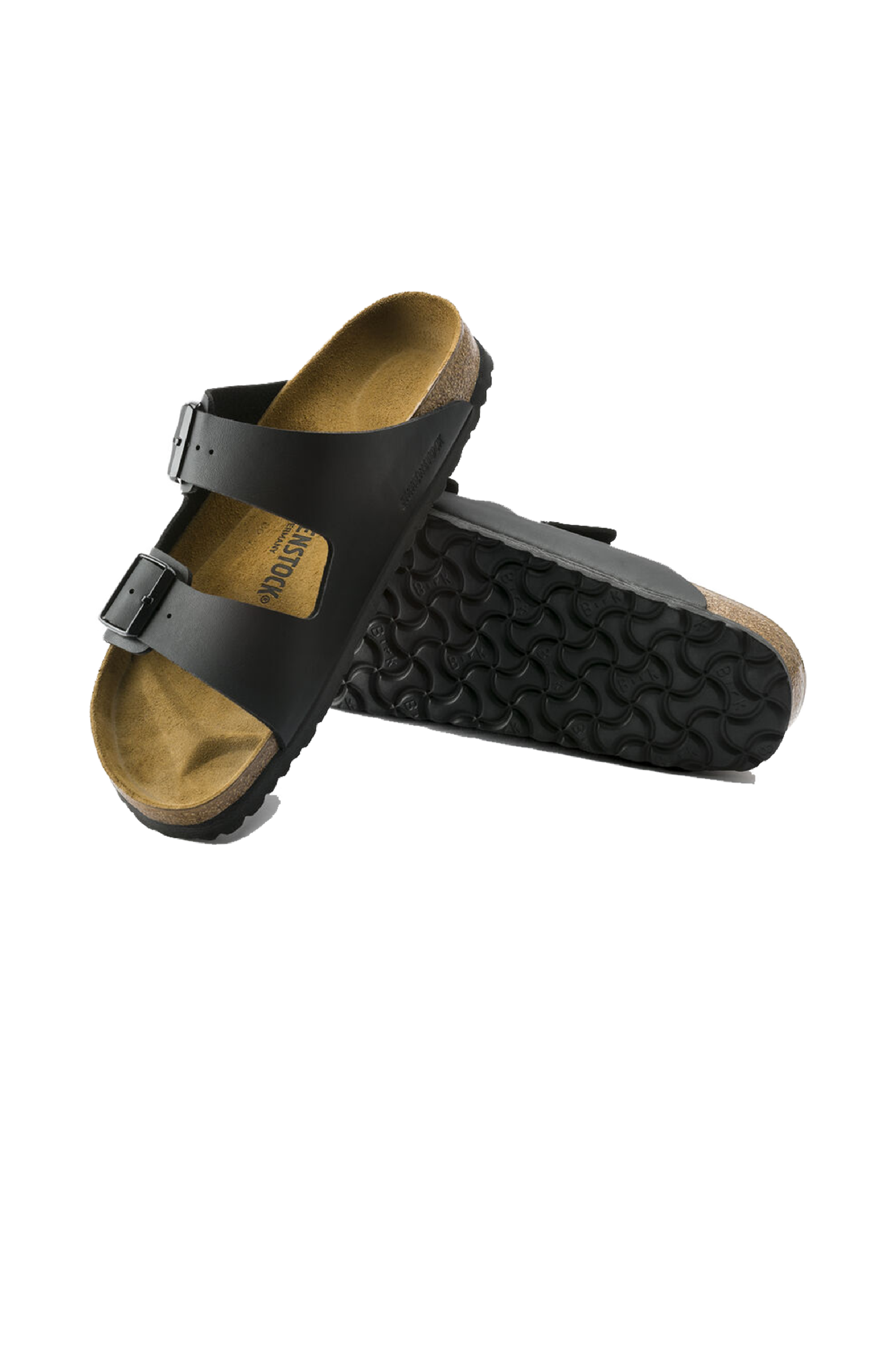 BIRKENSTOCK Sandales plates ARIZONA Noir