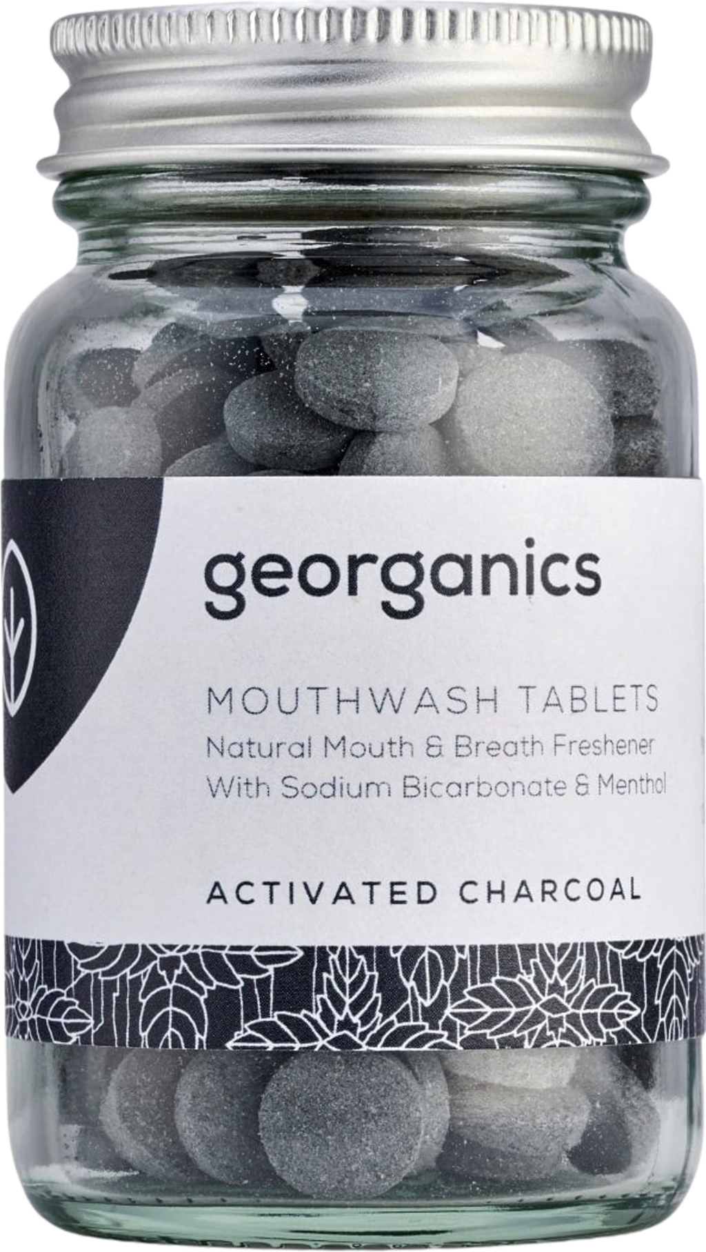 georganics  Mouthwash Tablets, Activated Charcoal (180 Stk)