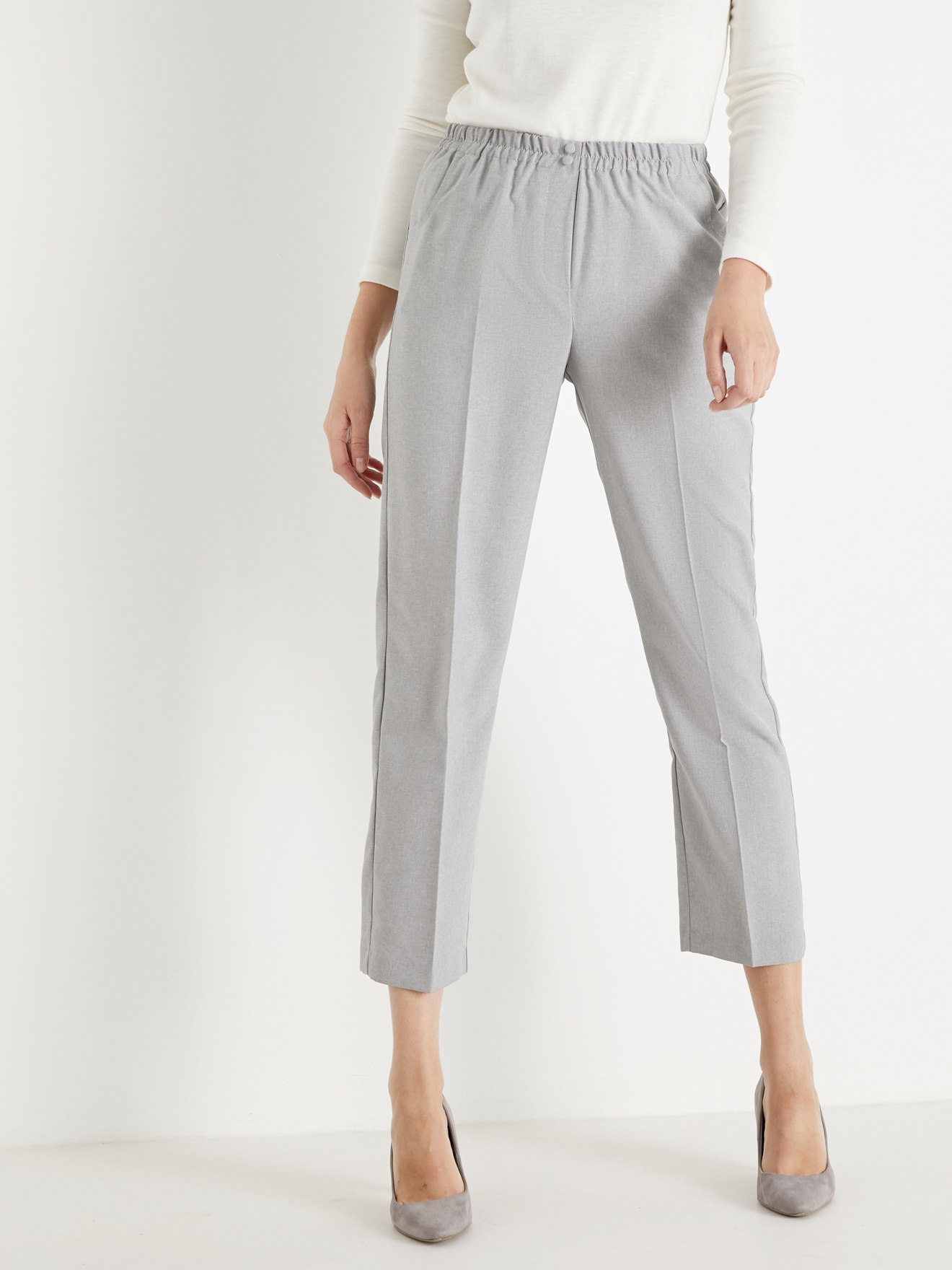 Pantalon élastiqué entrejambe 69cm