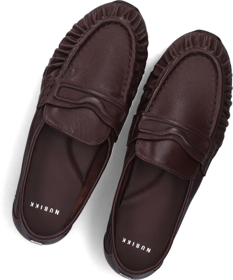 NUBIKK Loafers Dames Riley Mio Maat: 37 Materiaal: Leer Kleur: Bruin