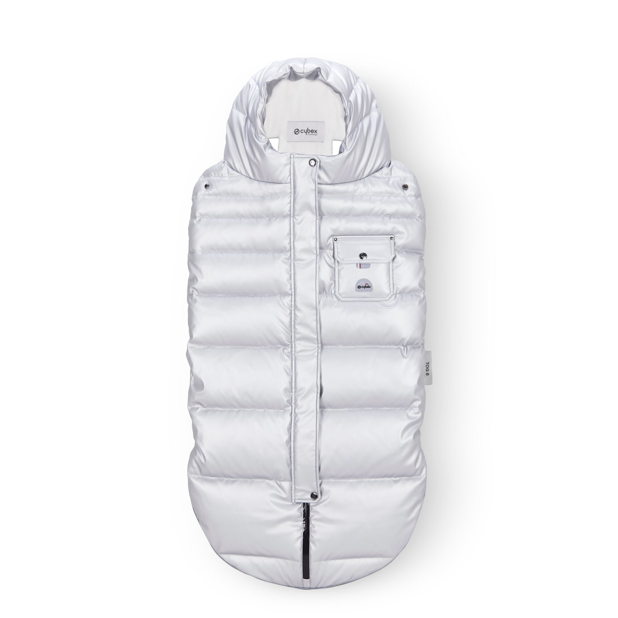 Platinum Winter Fußsack Arctic Silver