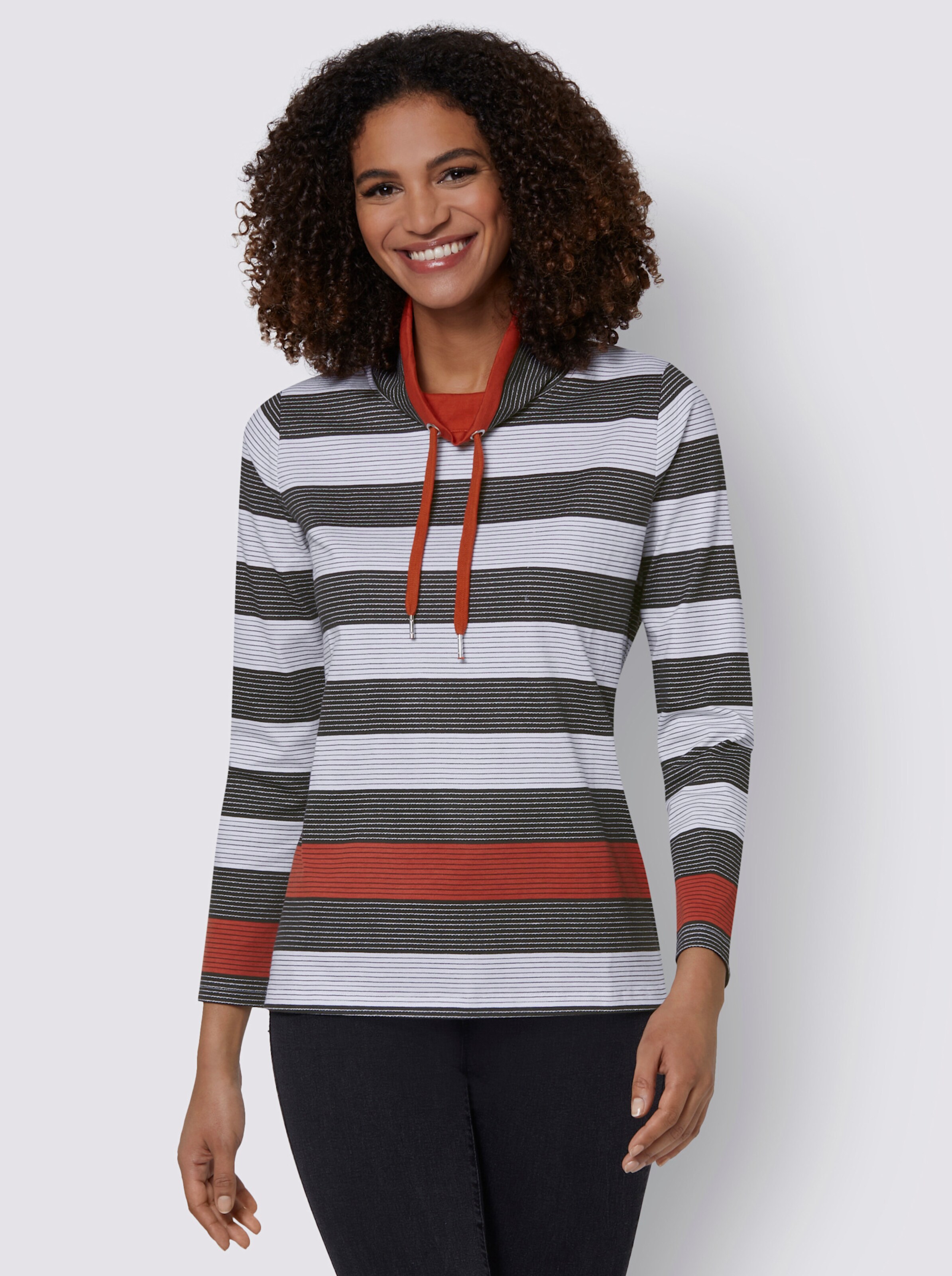 Stehkragenshirt