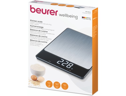 BEURER - Balance de cuisine KS 34 XXL - 70312