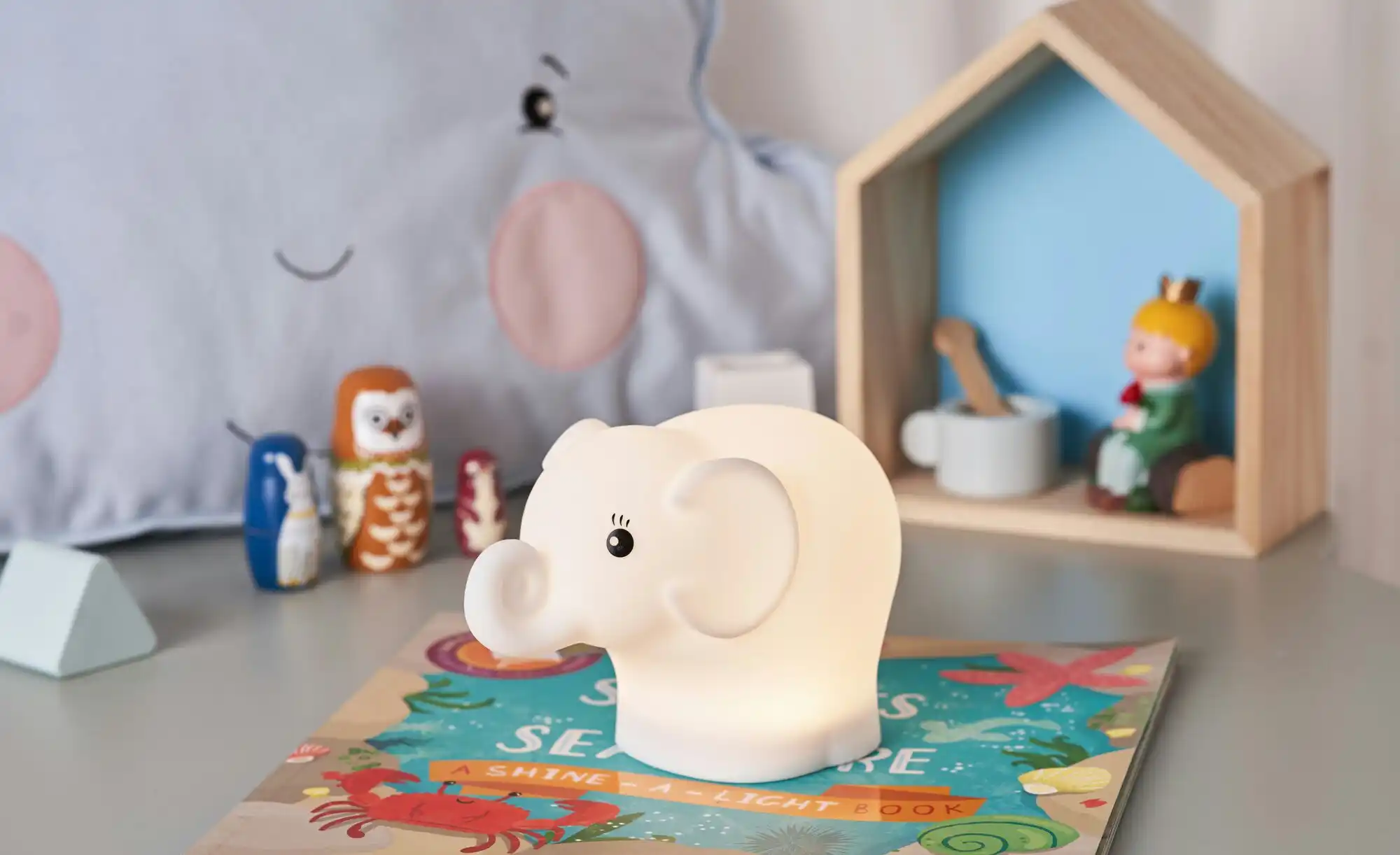 LED-Nachtlicht ´Elefant´mit Farbwechsel
