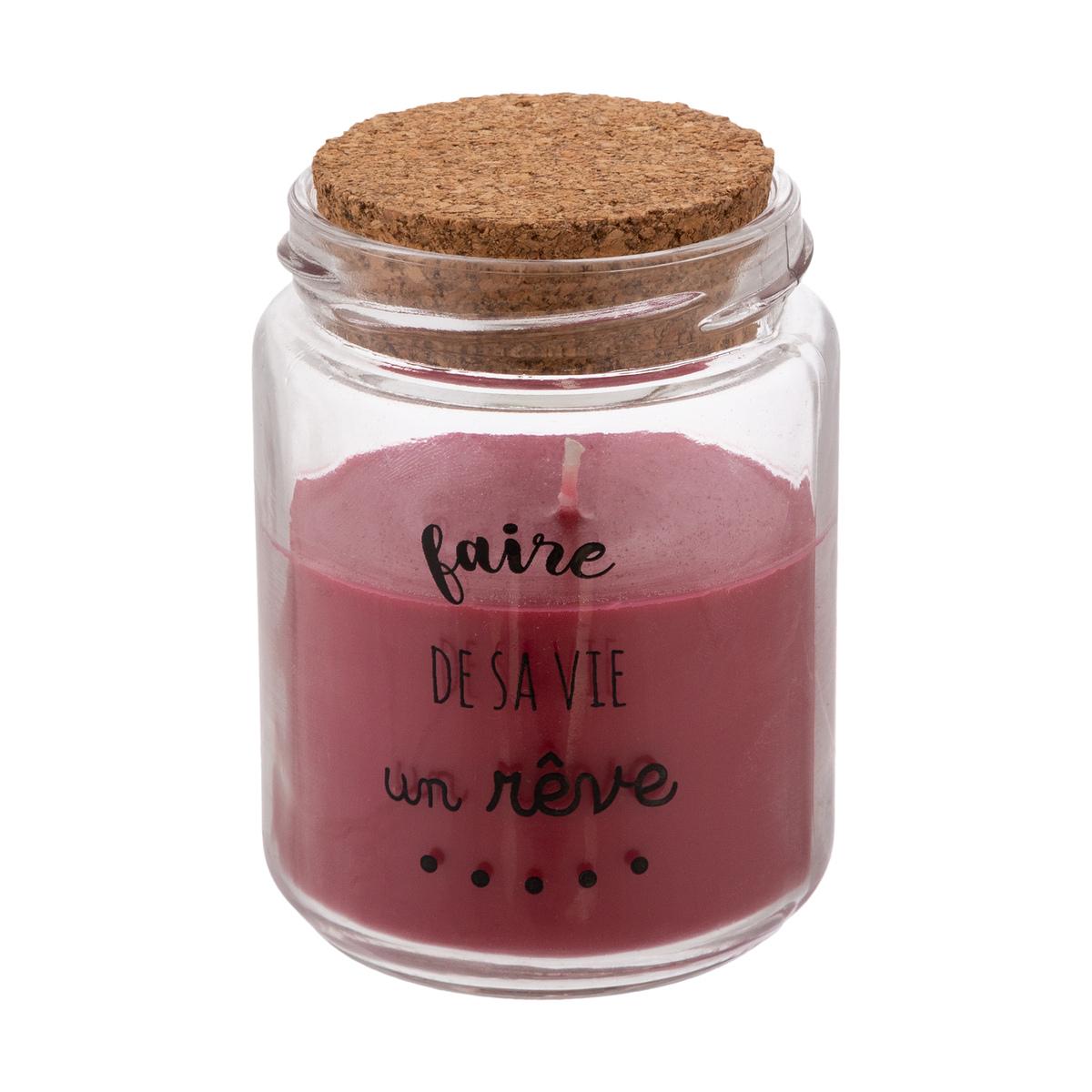 BOUGIE PARFUMEE VERRE ET LIEGE 130G