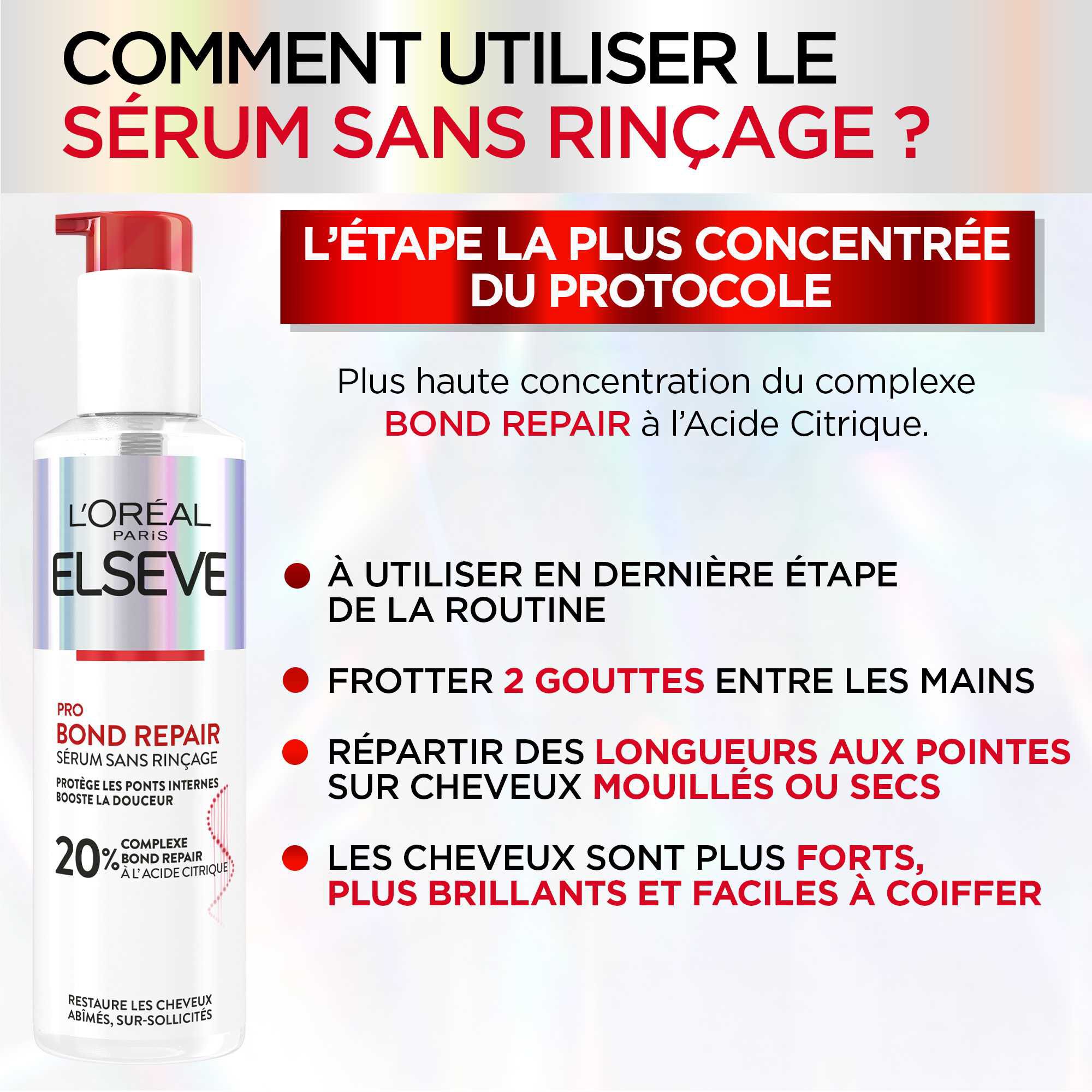 Elseve Pro Bond Repair - Sérum Réparateur Sans Rinçage