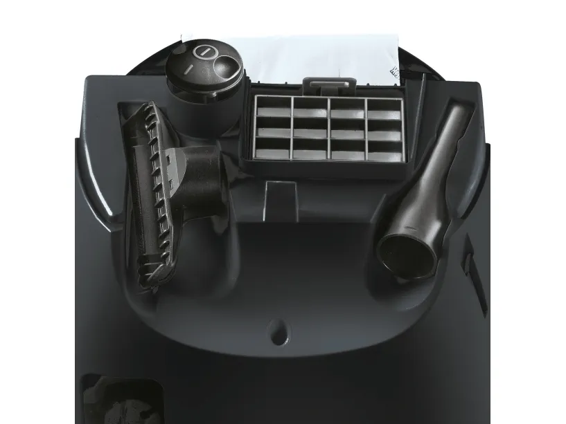 Siemens Synchropower VS06A212 - Støvsuger - beholder - pose - sort