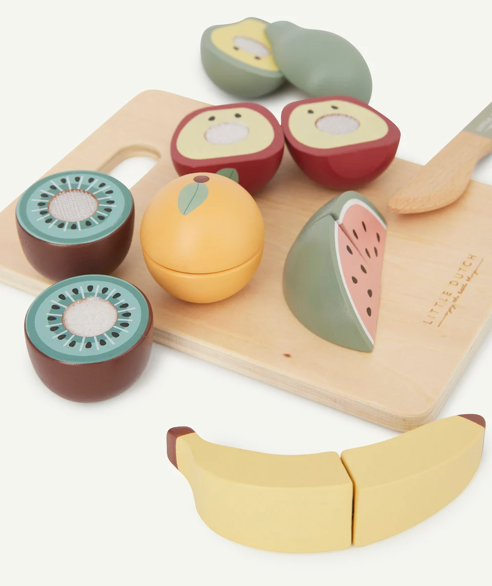 LITTLE DUTCHFRUITS À DECOUPER EN BOIS