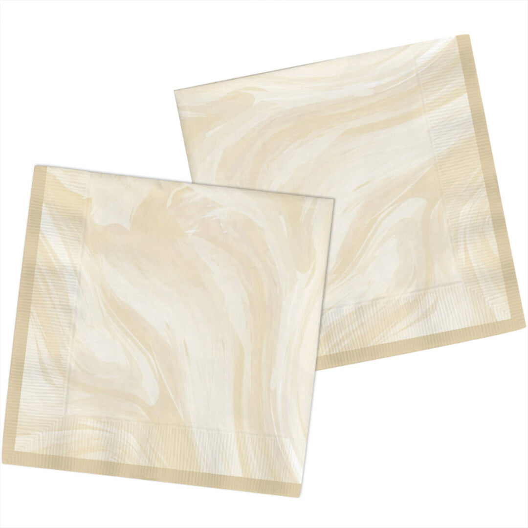 Servetten marble beige - 20st