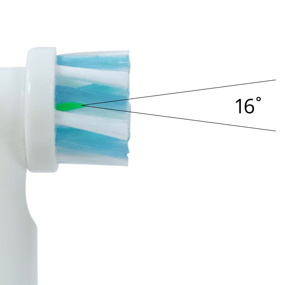 SCANPART Ersatzzahnbürste alternativ für Oral-B Cross Aktion 6 Stück