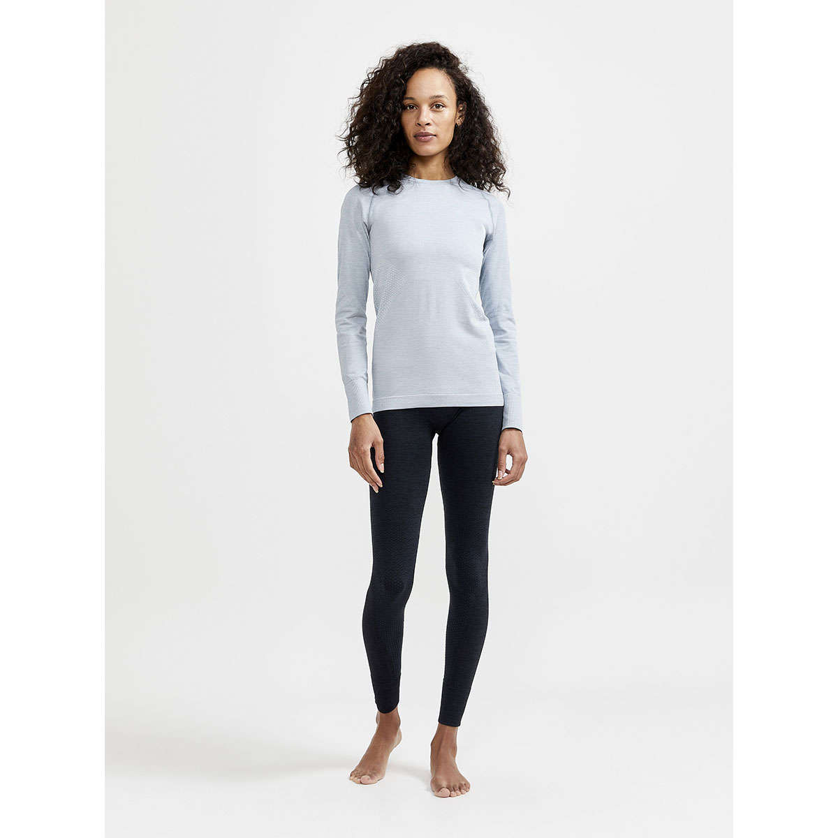 Craft CORE Dry Active Comfort Thermobroek Lang Zwart Dames