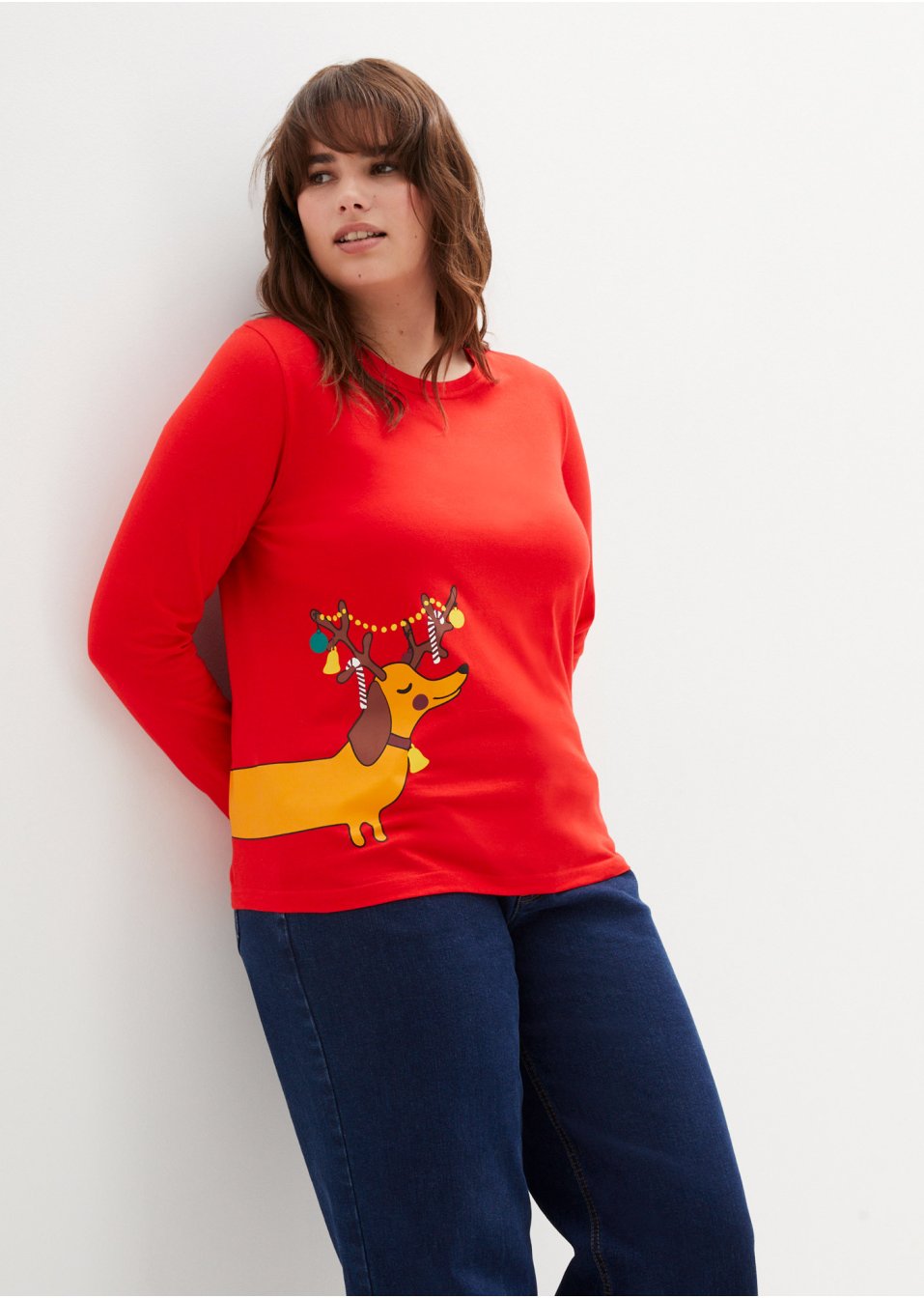 T-shirt de Noël à manches longues