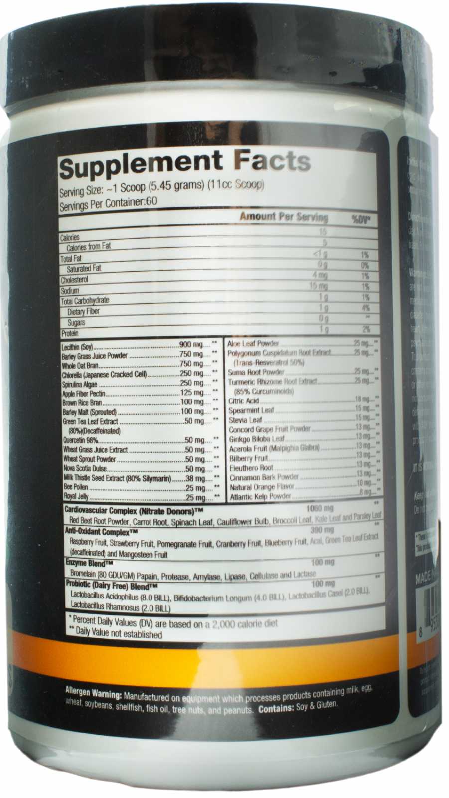 Controlled Labs Laranja OxiMega Greens 327g
