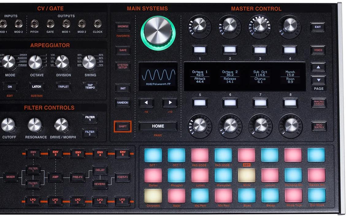 HYDRASYNTH Desktop<br>Digitaler wellenmorpher Synthesizer