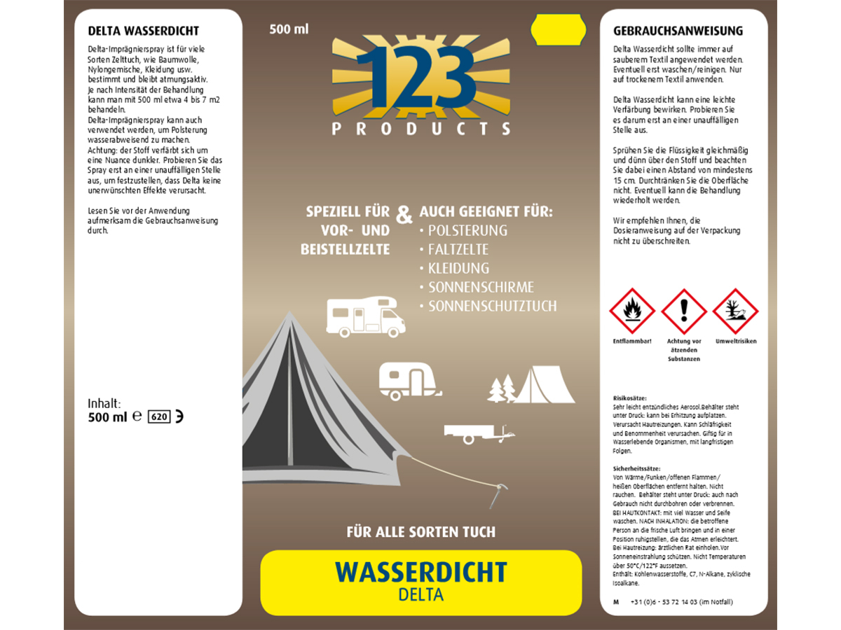 123 Products Delta impregneerspray