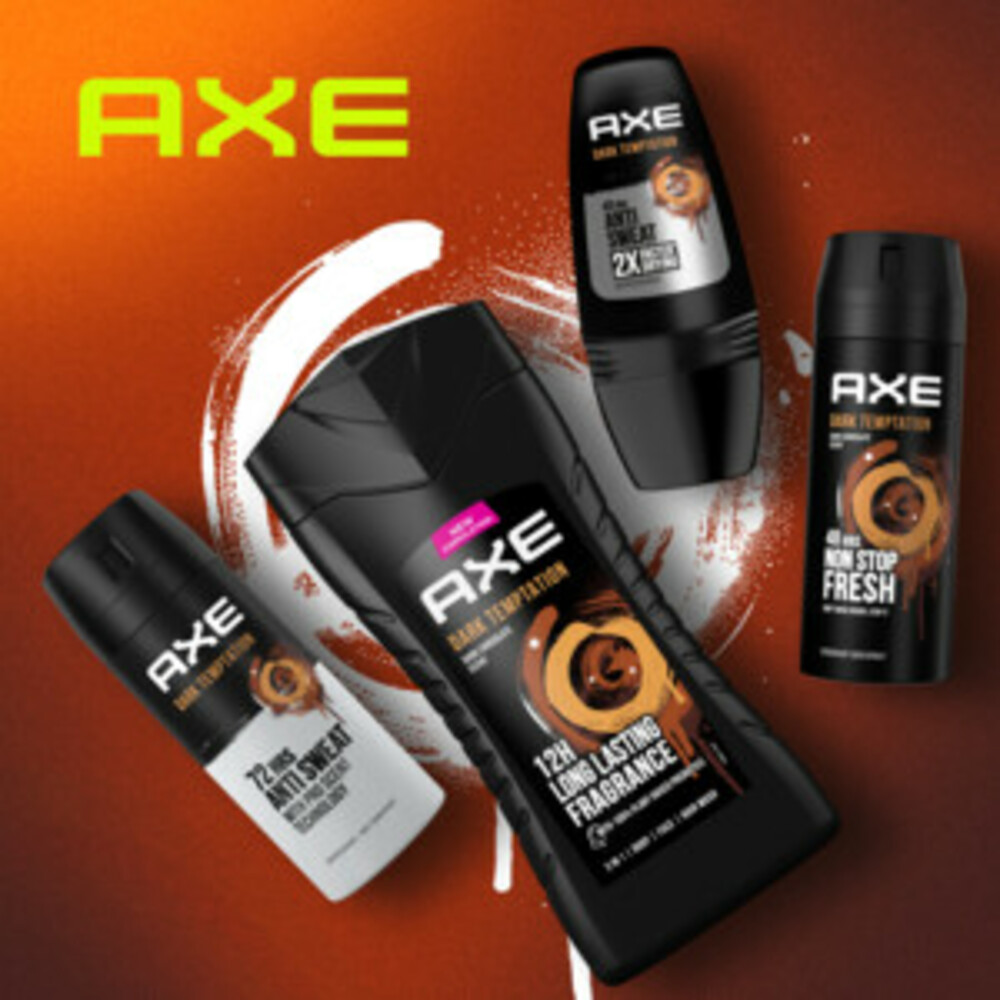6x Axe 3-in-1 Douchegel Dark Temptation250 ml