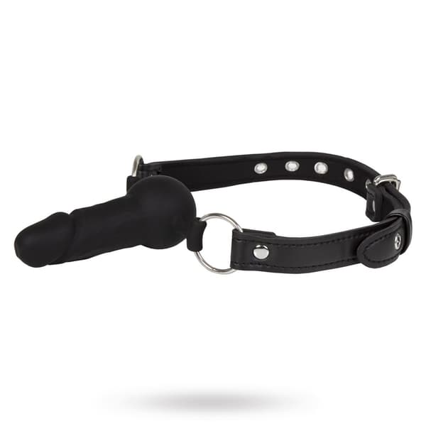 DIABOLIQUE BLACK - GAG WITH DILDO