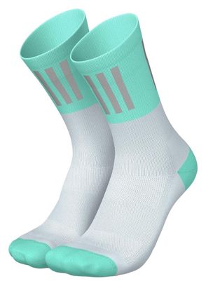 Chaussettes running Incylence High-Viz V3 Bleu fluo