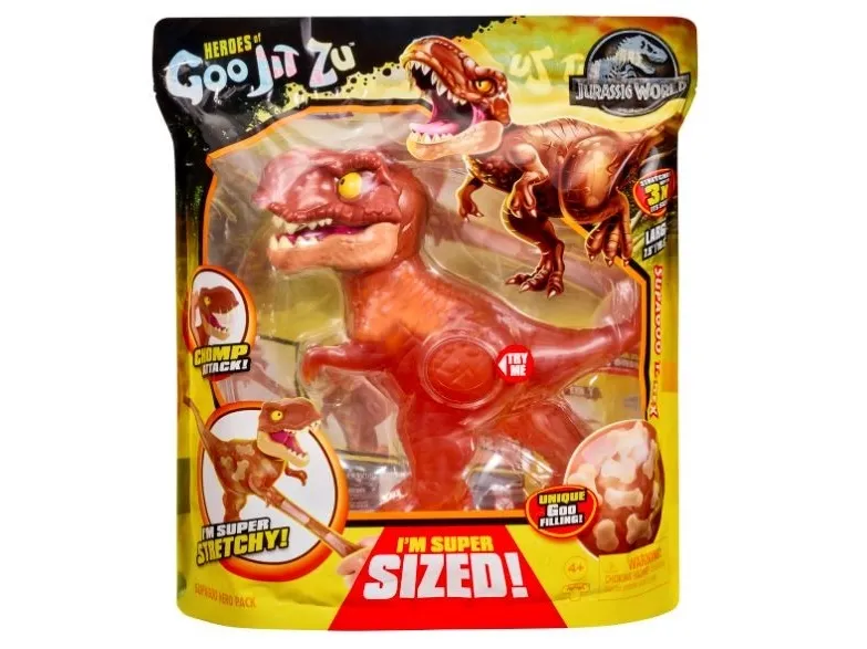 HEROES OF GOO JIT ZU JURASSIC WORLD tiranozauras Rex