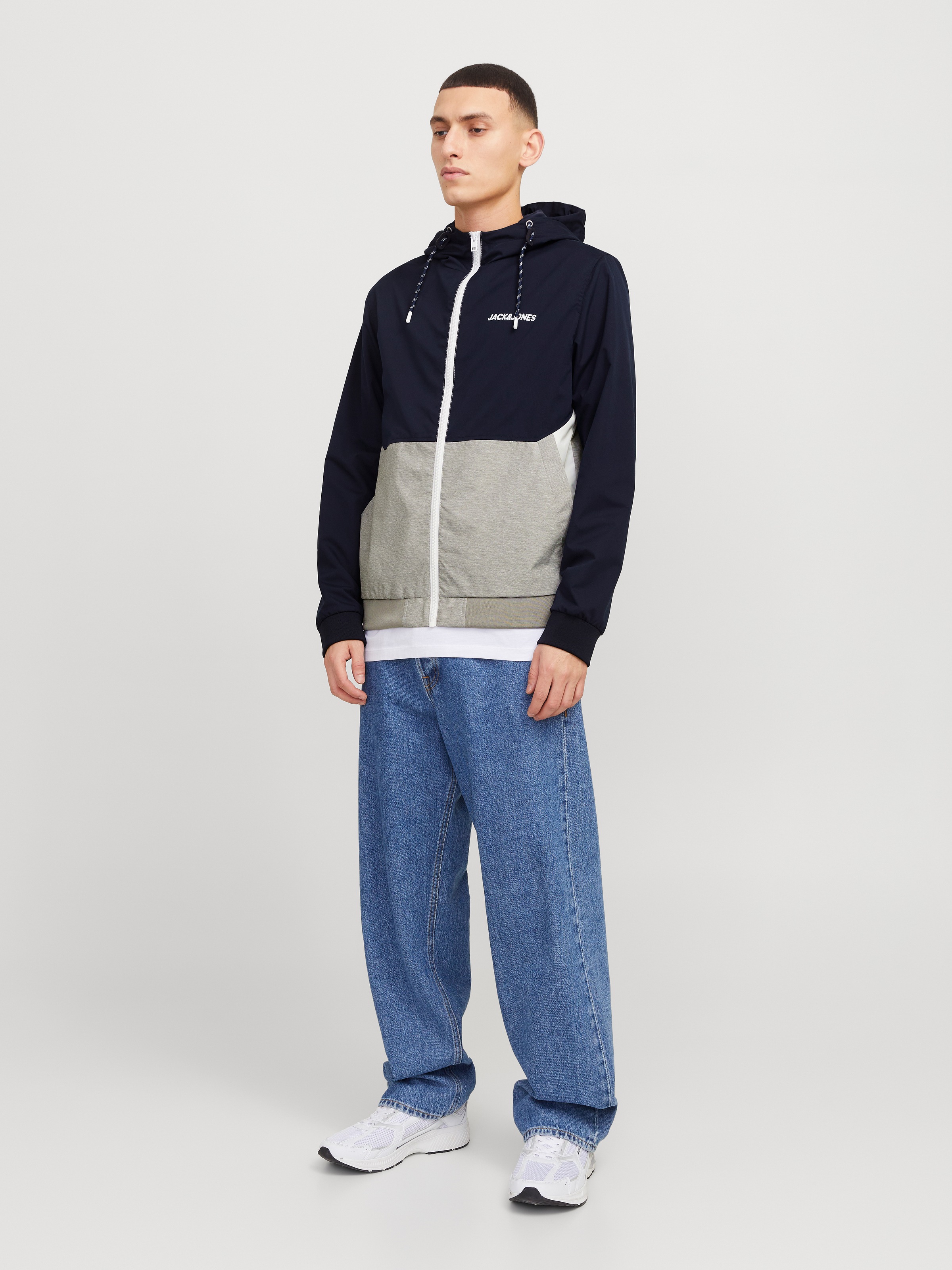 Jack & Jones Blouson »JJERUSH mit Kapuze« mit Kapuze mit praktischer Kapuze