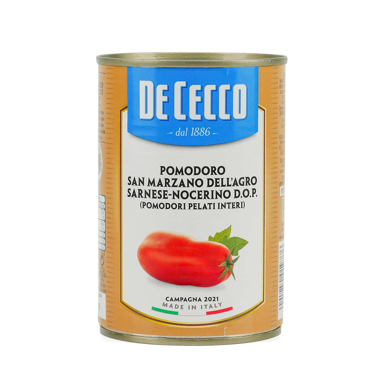 Tomates entières pelées San Marzano De Cecco