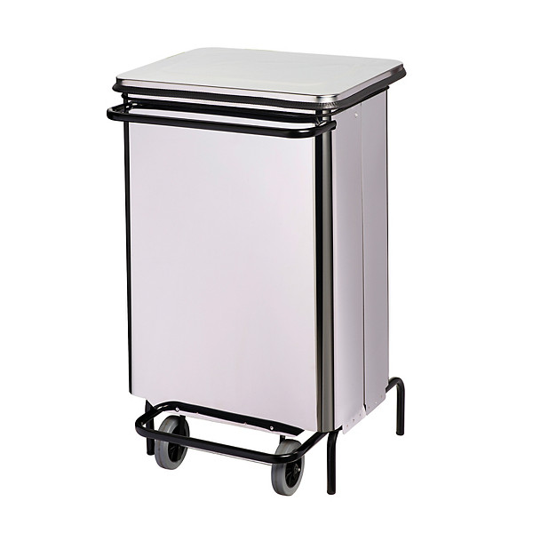 Conteneur mobile à pédale à porte frontale 70 litres