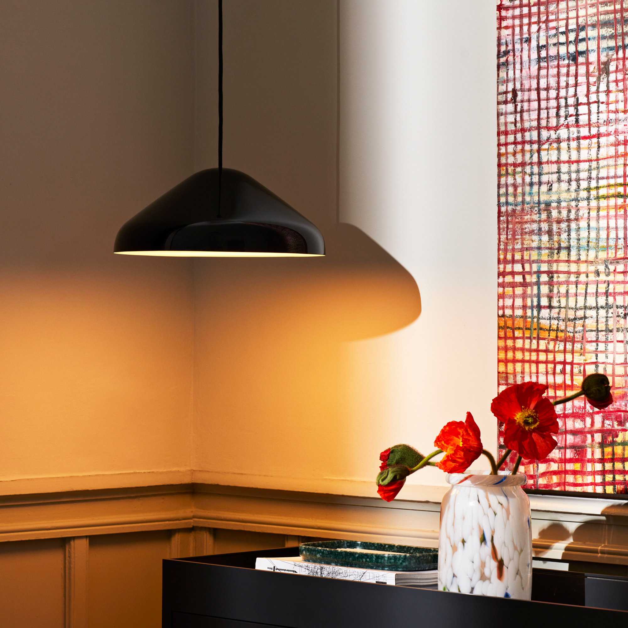Hanglamp Pao Steel 350 soft black