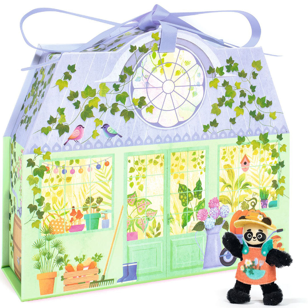djeco knutselset mi house - olive