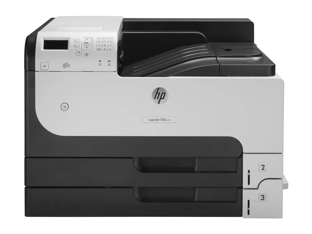 HP LaserJet Enterprise 700 Printer M712dn - Printer - S/H - Duplex - laser - A3/Ledger - 1200 dpi - op til 41 spm - kapacitet: 600 ark - USB, Gigabit LAN, USB vært