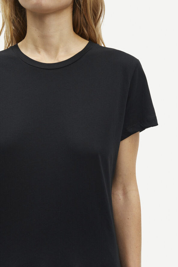 Samsøe Samsøe Solly tee solid 205 Black