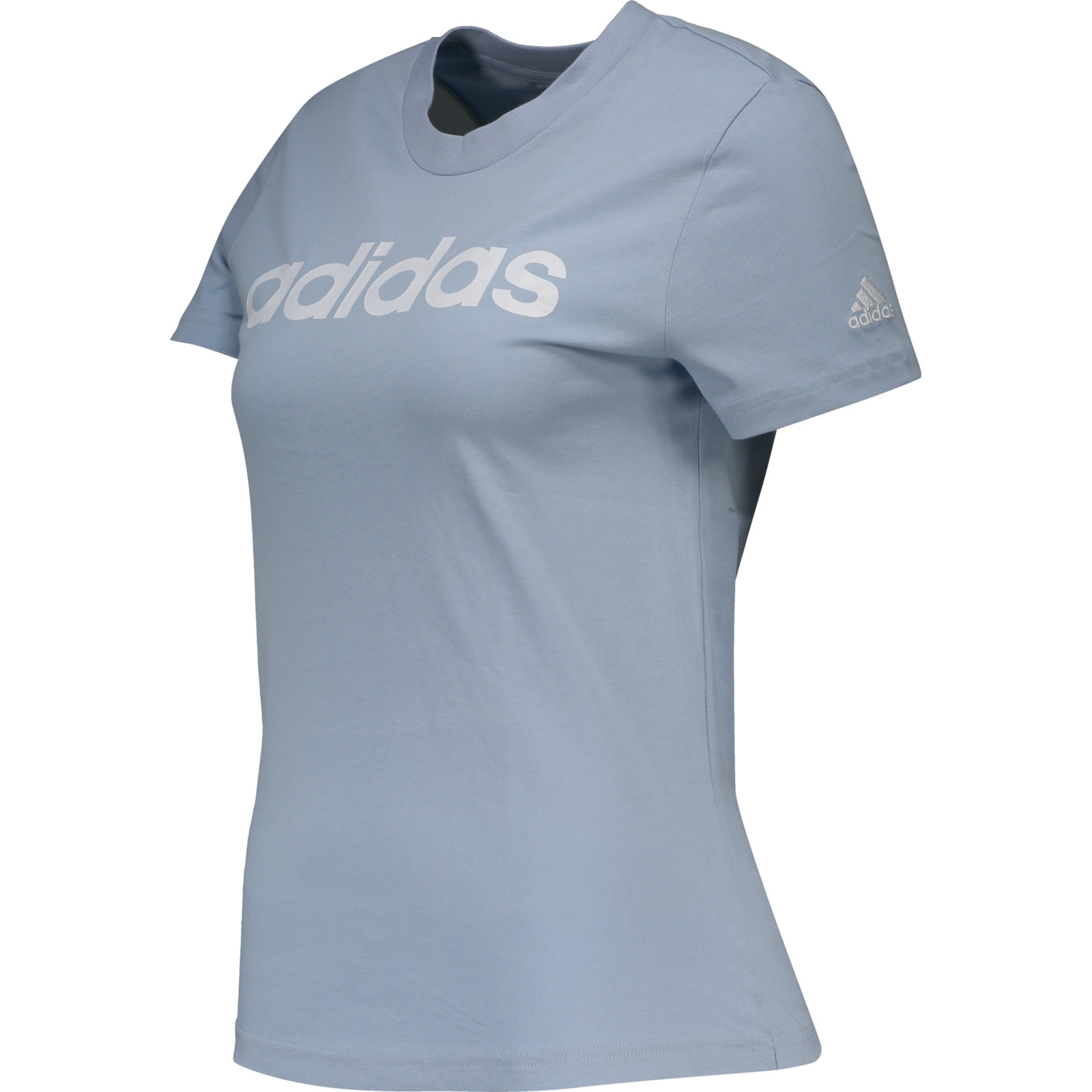 Adidas Damen-T-Shirt Lin M, hellblau