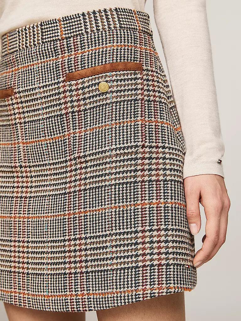 TOMMY HILFIGER Minirock  braun