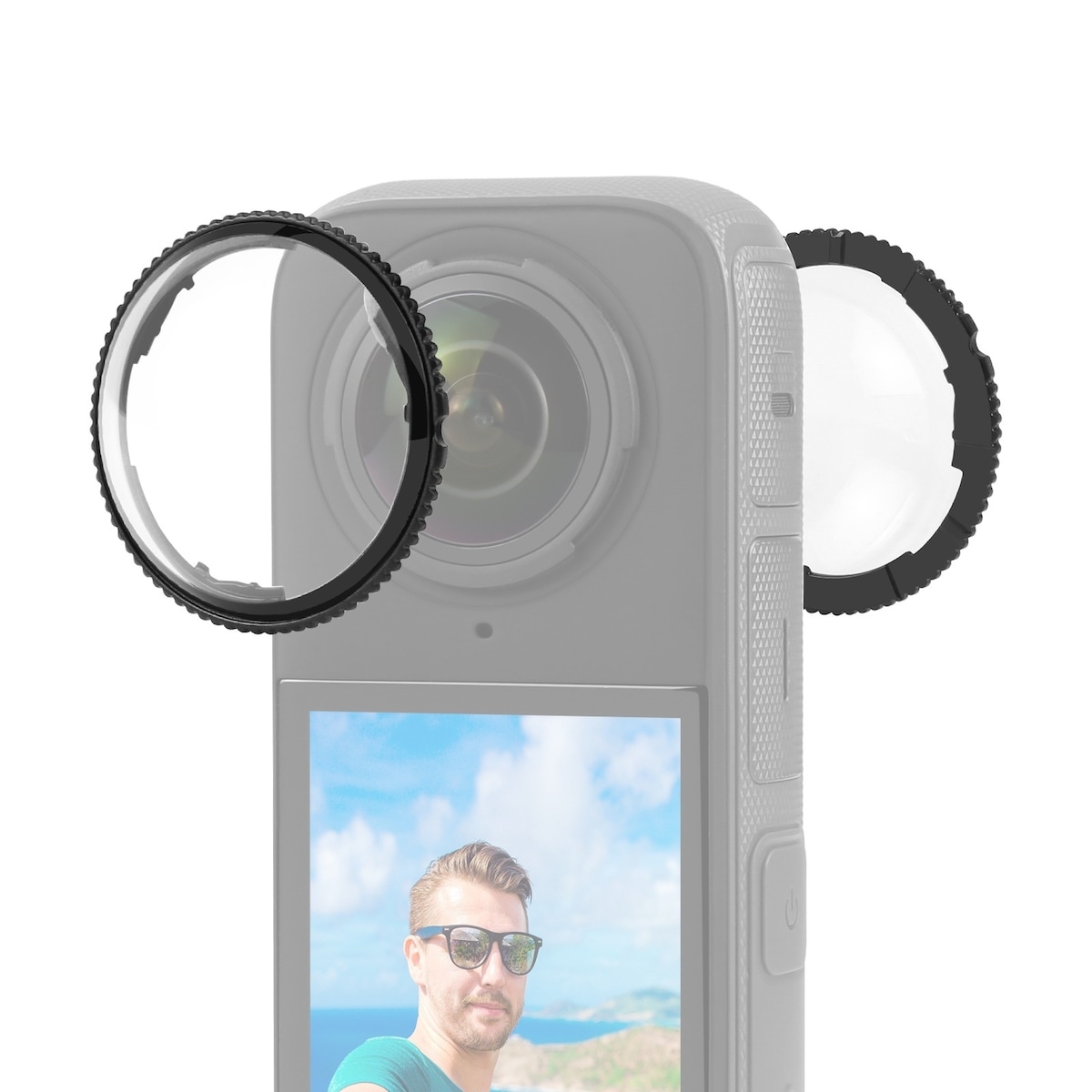 Linsedeksel for Insta360 X4 actionkamera / Optisk glass