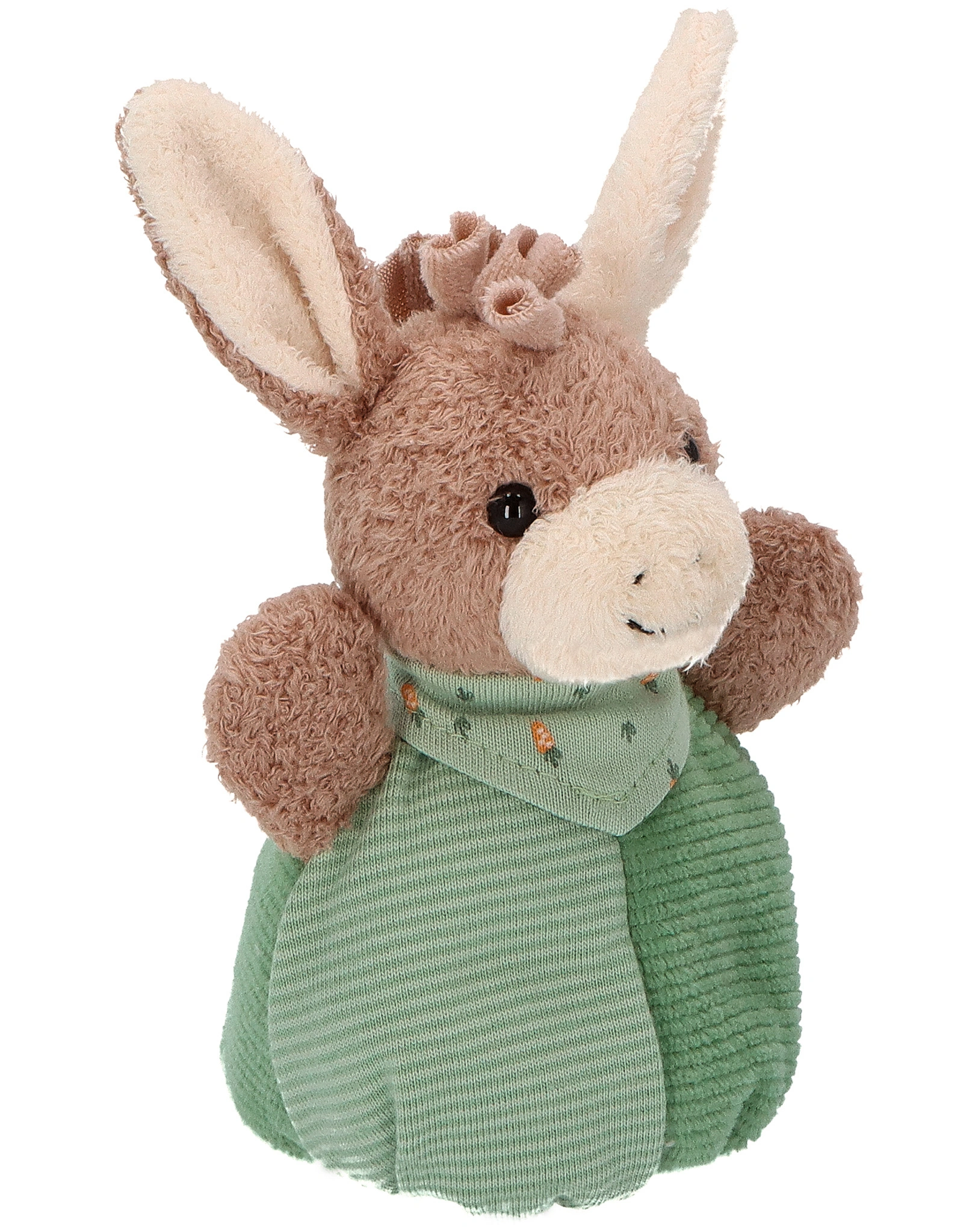 Knuddelsäckchen ESEL EMMILIUS (15 cm) in grün