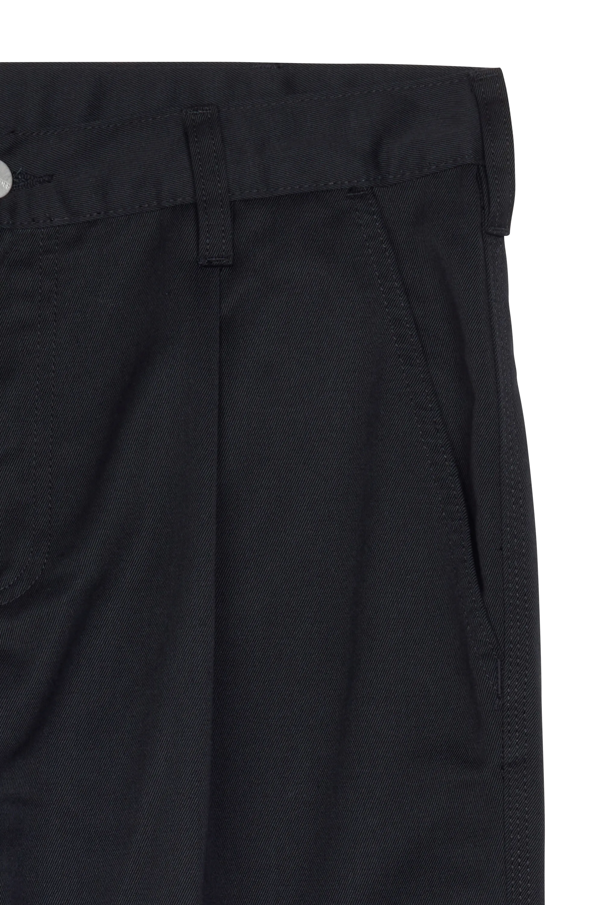 CARHARTT WIP Pantalon droit ABBOTT Noir
