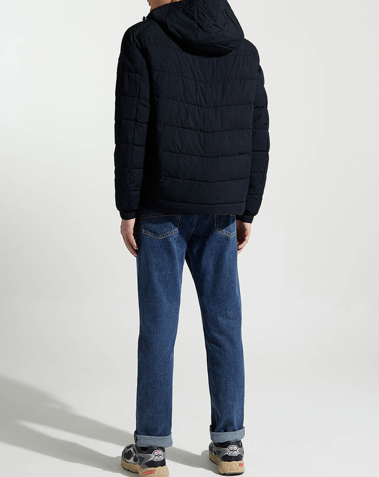 Tommy Hilfiger Doudoune à capuche fine bleu marine