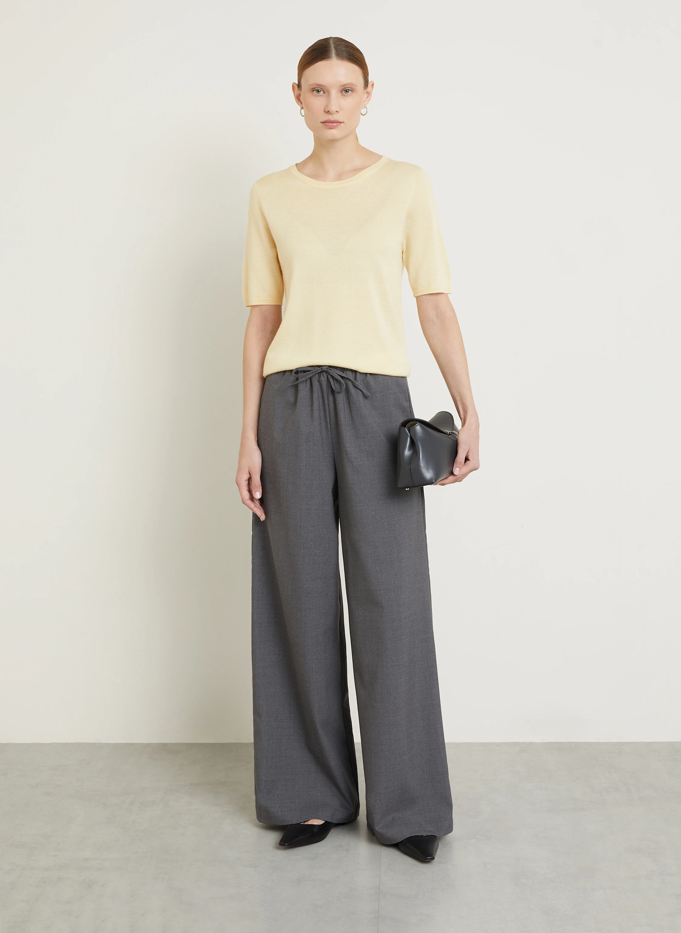 IRIS von ARNIM Strickshirt aus Cashmere mit Seide