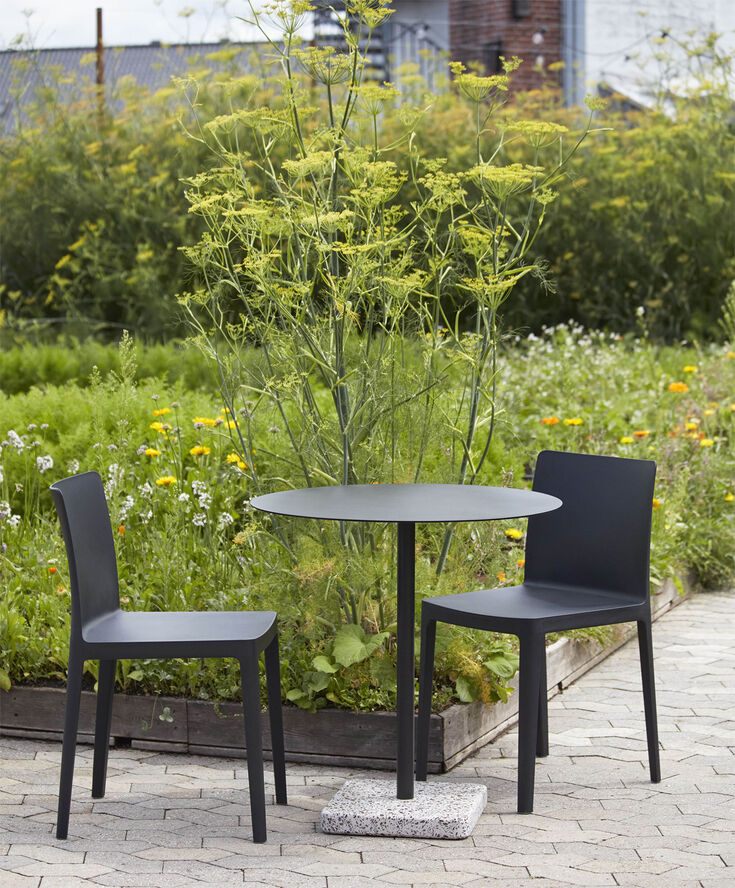 Hay Élémentaire 4 leg base-Anthracite p Grå