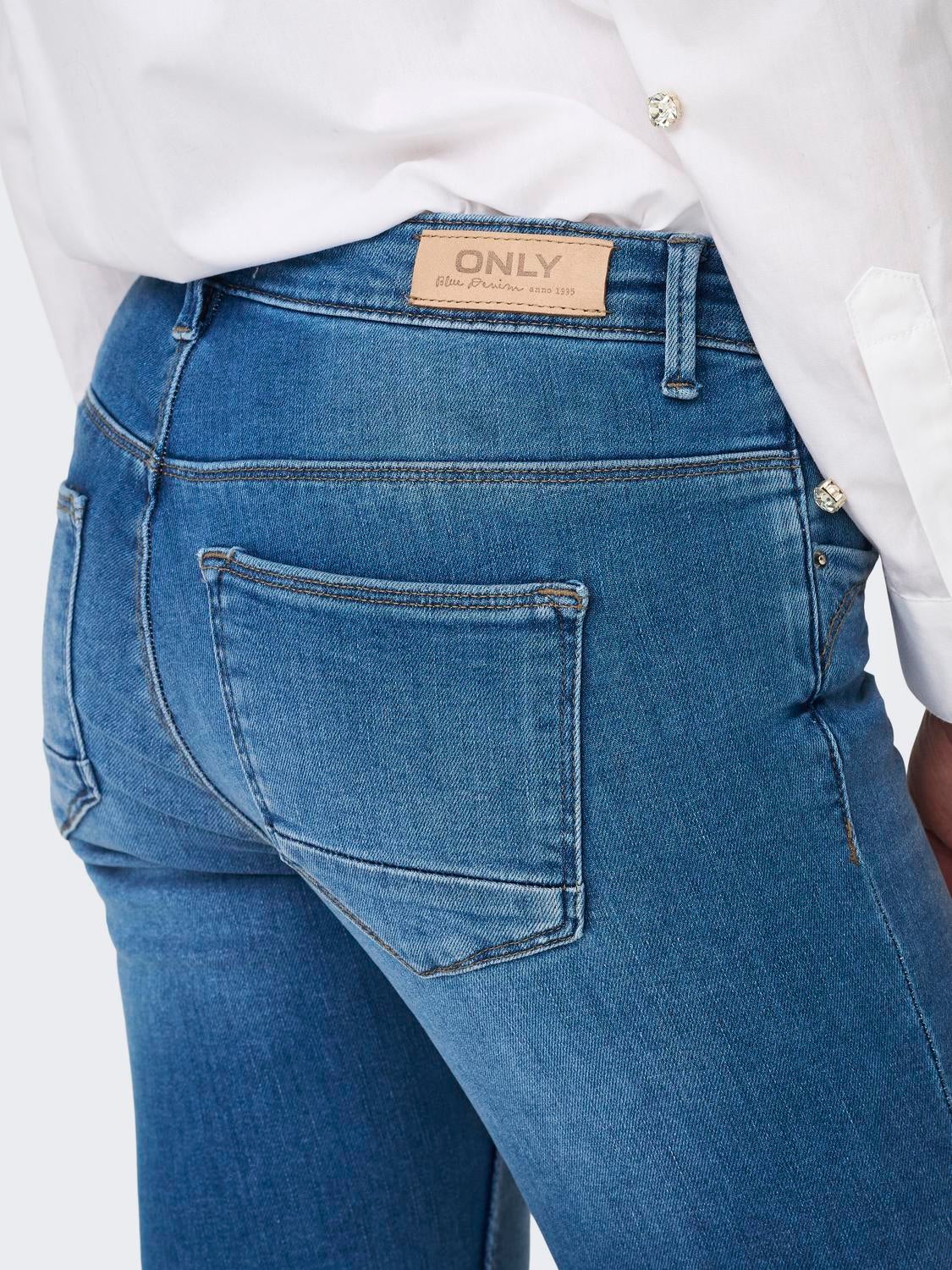 ONLKENDELL Mittlere Taille Skinny Fit Jeans Light Medium Blue Denim
