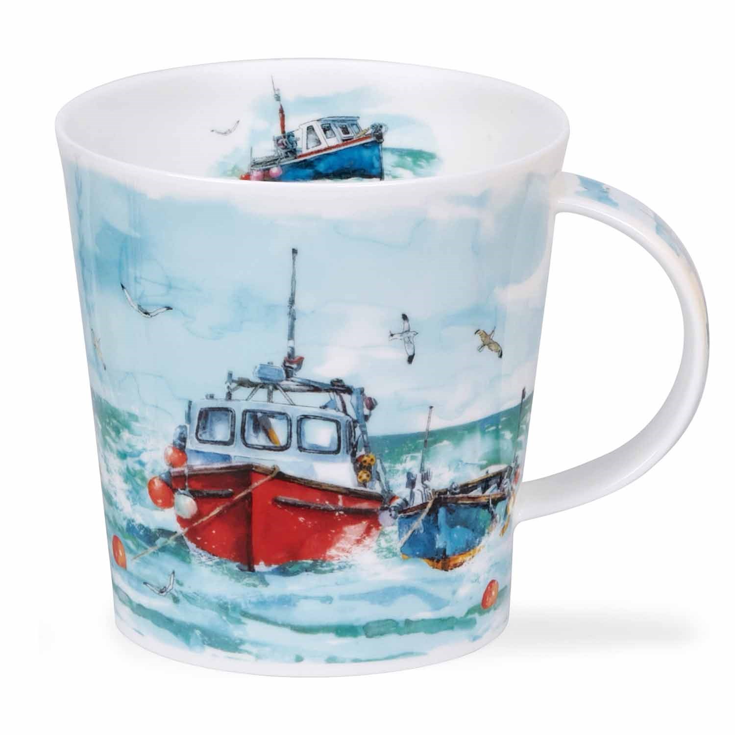 Dunoon Becher Cairngorm Fishing Boats red