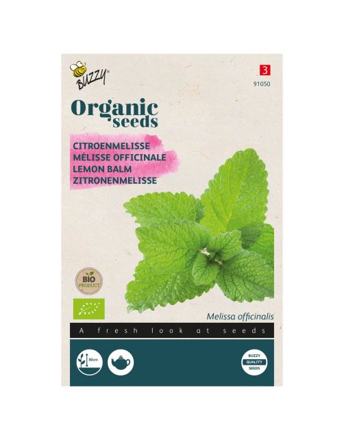 Buzzy Organic Citroenmelisse  - Bio - Kruidenzaden - 250 g