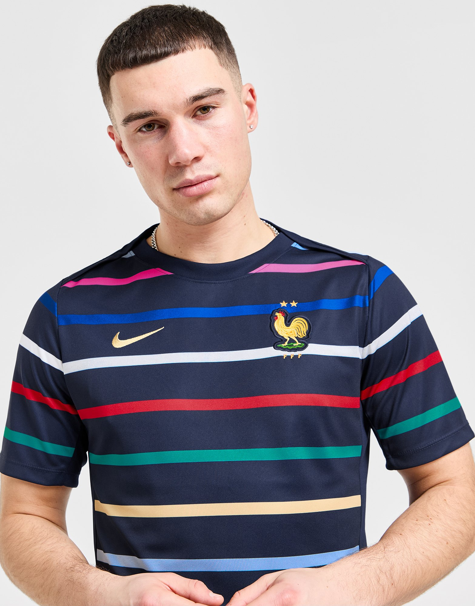 Nike Maillot d'Avant-Match France Homme