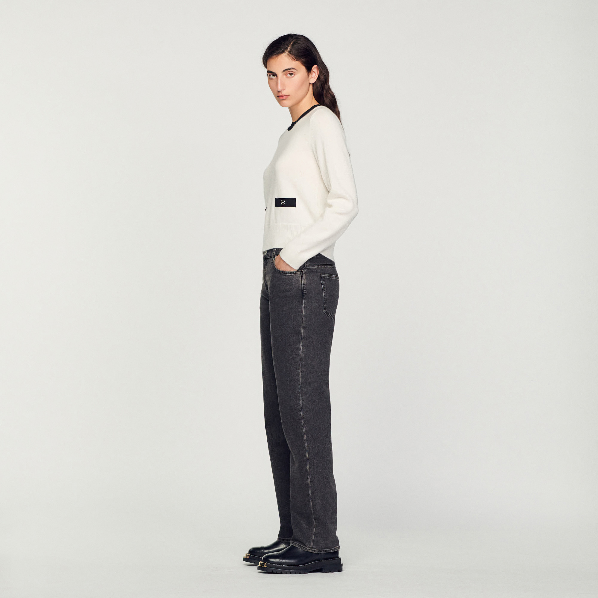 Pull en maille fine