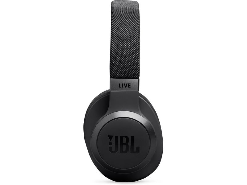 JBL Wireless Over-Ear-Kopfhörer Live 770NC Schwarz Kabelloser Over-Ear-Kopfhörer mit True Adaptive Noise Cancelling
