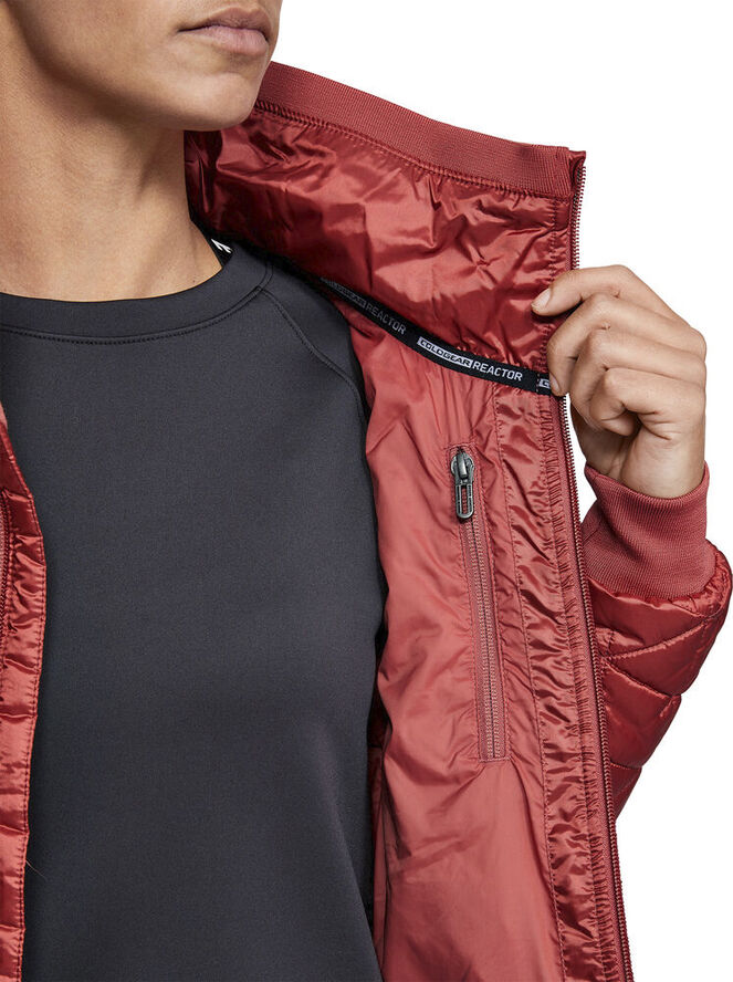 Under Armour Coldgear Reactor Performance Jakke Rød