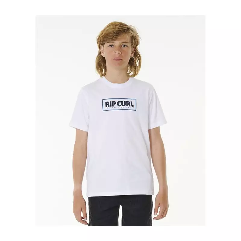 Teeshirt junior RIPCURL Big Mumma Icon Tee-Boy Optical White
