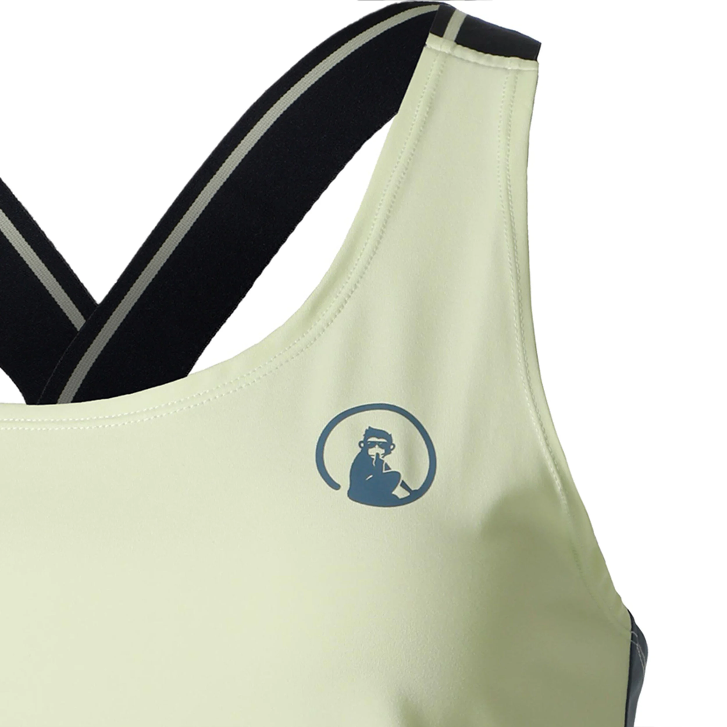 Quiet Please Perspectives Serve & Volley Débardeur Tank Top Femmes - Jaune Lemon