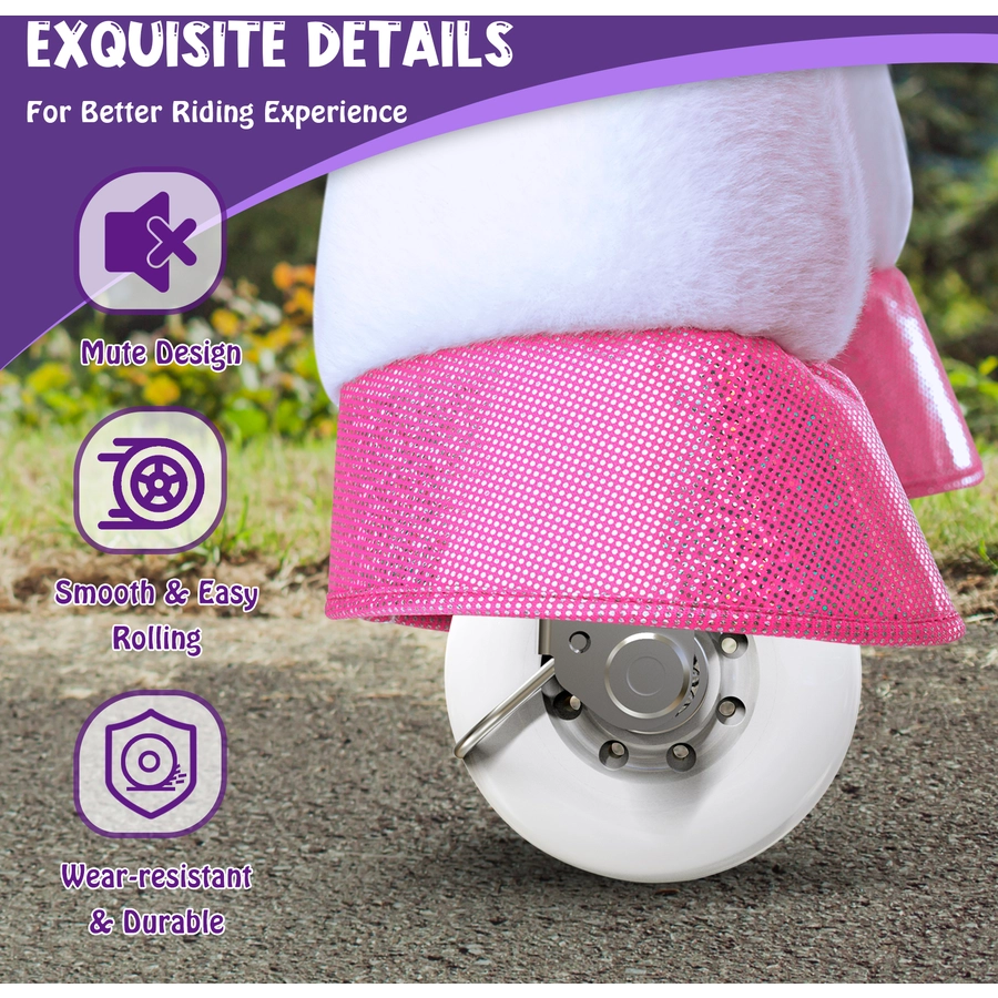 PonyCycle® Pink Unicorn - groß