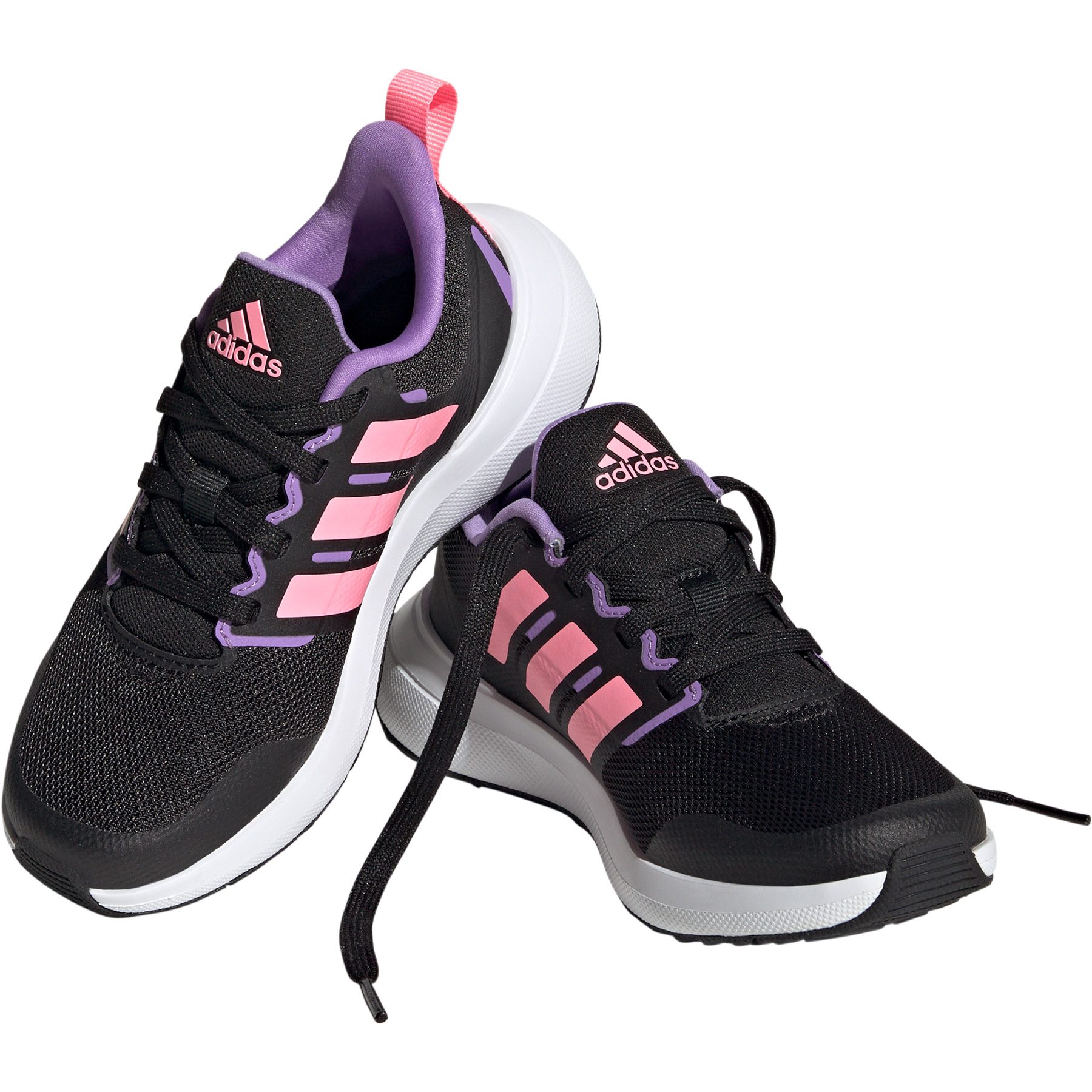 adidas Fortarun 2.0 Cloudfoam Laufschuhe Kinder core black